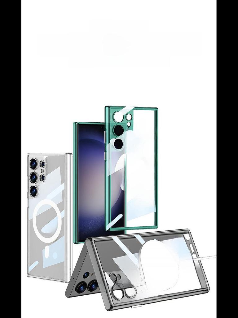 "Ultra-Thin MagSafe Magnetic Protective Case for Samsung S24 Ultra & S24 Plus - Anti-Fall Cover"