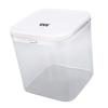 Medication Lock Box with Code Lockable Storage Box for Fridge Snacks Food Phone Lock Box for Home Dorms Office Clear