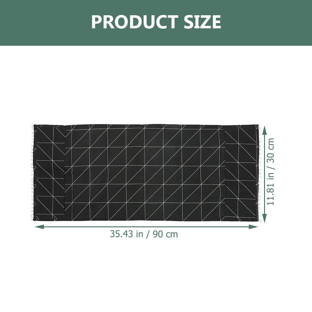 Refrigerator Protective Cover Dust Proof Cotton Linen One Size Fits Most Fridge Oven Dryer Washing Machine Modern Design