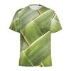 Fresh Coconut Palm 3D Digital Printed Men's Fashion Trendy Round Neck Short Sleeved T-shirt