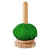 Wood Yarn Ball Holder Manual Yarn Dispenser Holder Winder Knitting Yarn Ball Storage Winder for Knitting Accessories