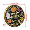 Halloween Souvenir Coin Halloween Collectible Novelty Coin Fantasy Art Collectibles For Kids Collectors Desktop Cabinet Shelf