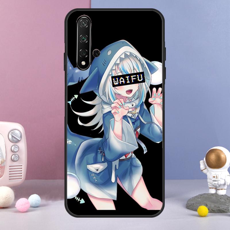 Anime Hololive Gawr Gura Für Huawei Nova Y60 Y61 Y70 Y72 Y73 Y90 Y91 9 10 SE 7i 8i 11i 12i P30 P40 Lite P60 Pro Hülle