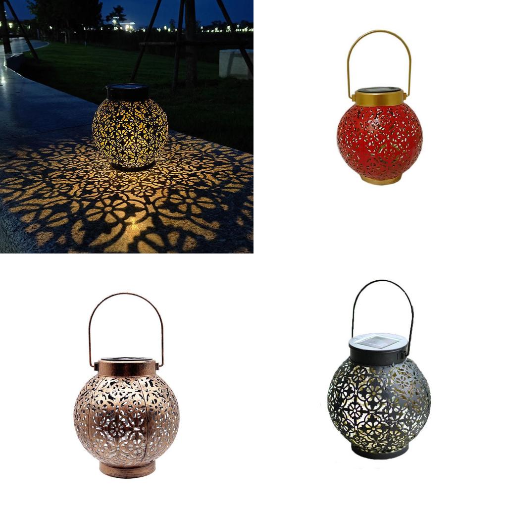 Garden Boulette Smart Solar Light Up Lantern Large Outdoor Supplies Lighting