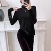 Autumn/Winter 2025 Women's Water-Soluble Wool Turtleneck Sweater - Solid Color, Long Sleeve Pullover, Cozy Base Layer