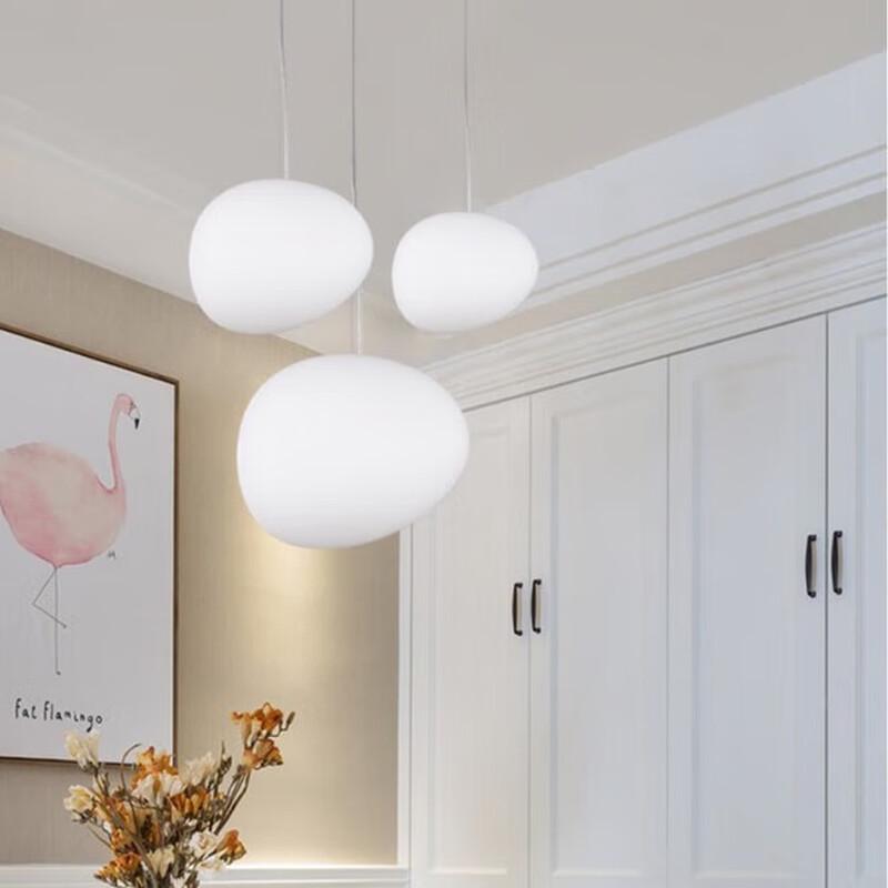 Xuan Yong Nordic Pebble Glass Pendant Light