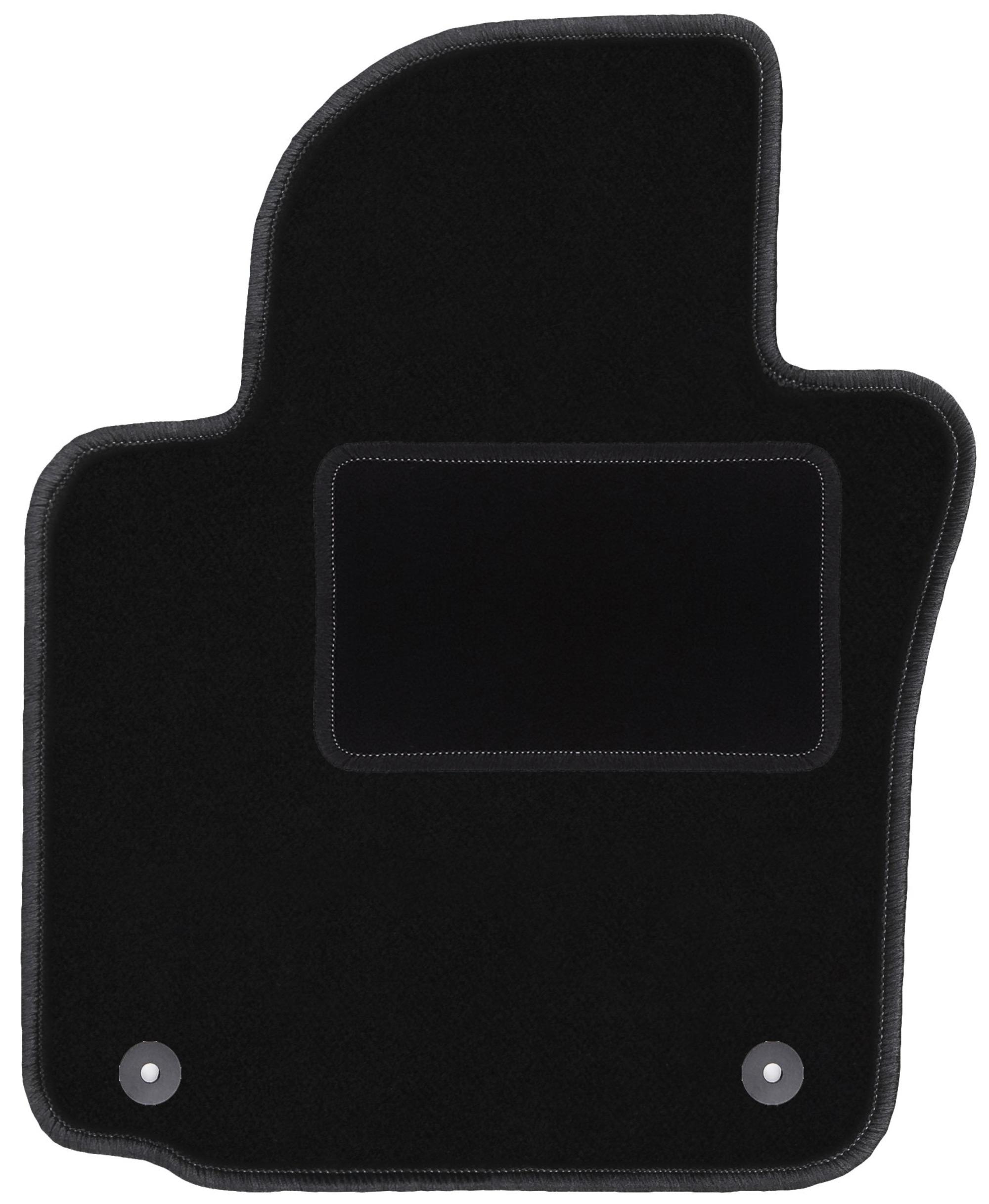 Zwarte bestuurdersmat voor: Volkswagen Eos cabrio (2005-2015)