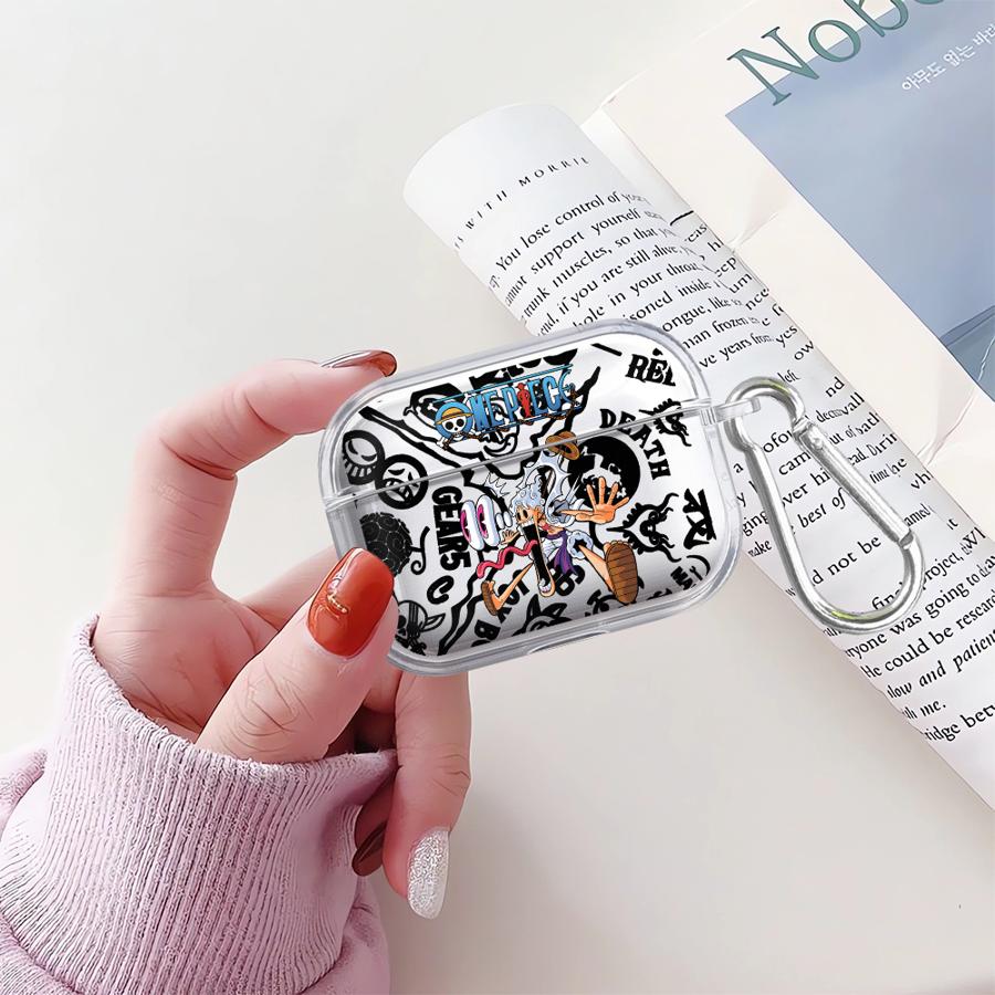 

Case For Airpods 1 Pro2 Pro3 4 Pro 3 2 Clear Earphone Cases Cover O-One P-Pieces L-Luffy Airpods 3