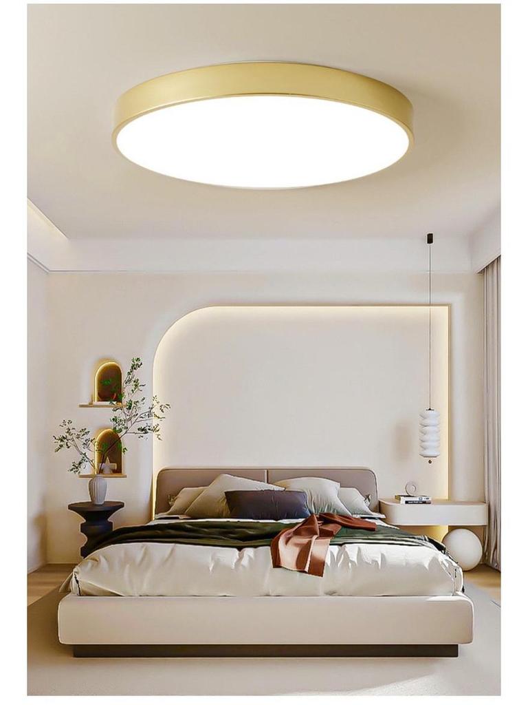 Nordic LED Ceiling Light, Super Bright & Eye-Protecting for Bedroom, Study, or Balcony