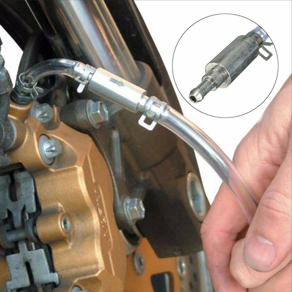 Hydraulic Brake Bleeder Tool Lockable Automotive Brake Check Hose With Bleeding Fluid One Non Valve Return Bleeder Way H9N9