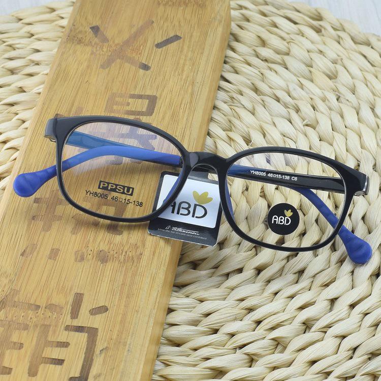 New High-End Ultralight Full Rim PPSU Myopia Eyeglass Frames for Children and Students
