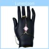 Exquisite Madoka Kaname Soul Gem Bracelet Diamond Purple Gemstone Cosplay Prop Jewelry