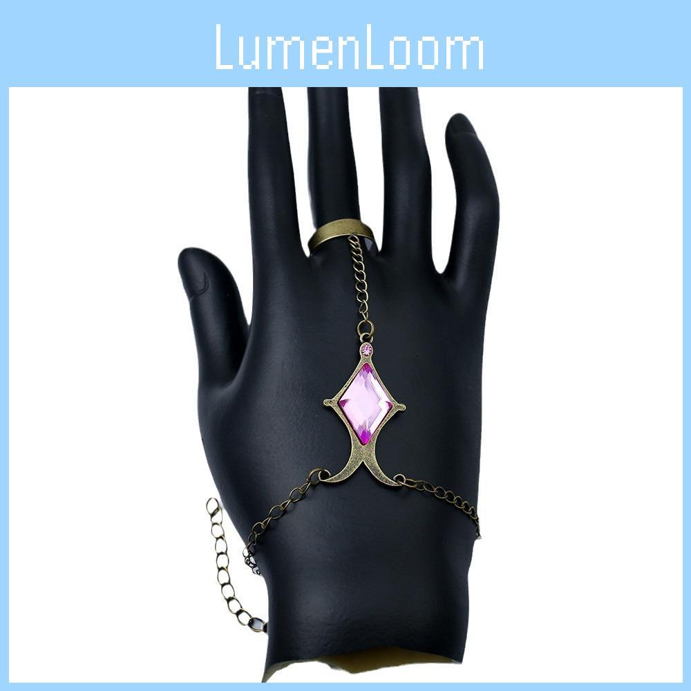 Exquisites Madoka Kaname Seelenstein Armband Diamant Lila Edelstein Cosplay Requisite Schmuck