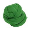 Wool Roving 200g Green Soft Comfortable Wool Roving Yarn for Felting   Weaving