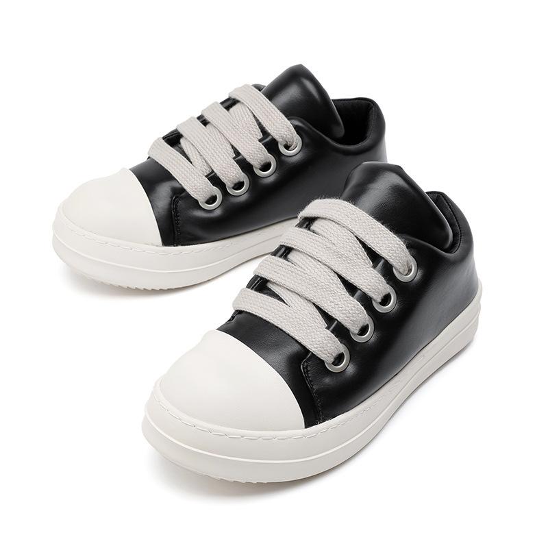 Shoes Men's 2024 Autumn and Winter New Versatile Casual Shoes Niche Trendy Shoes Bread Shoes Low-top Korean Version Board Shoes 6261-R