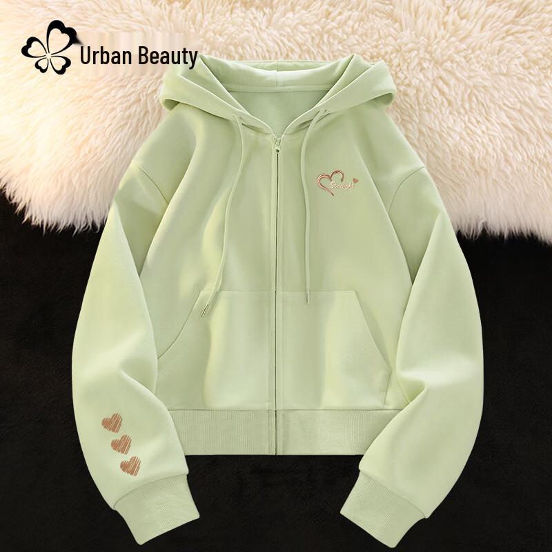 Women's 2026 Spring/Autumn Loose Fit Zip-Up Hoodie