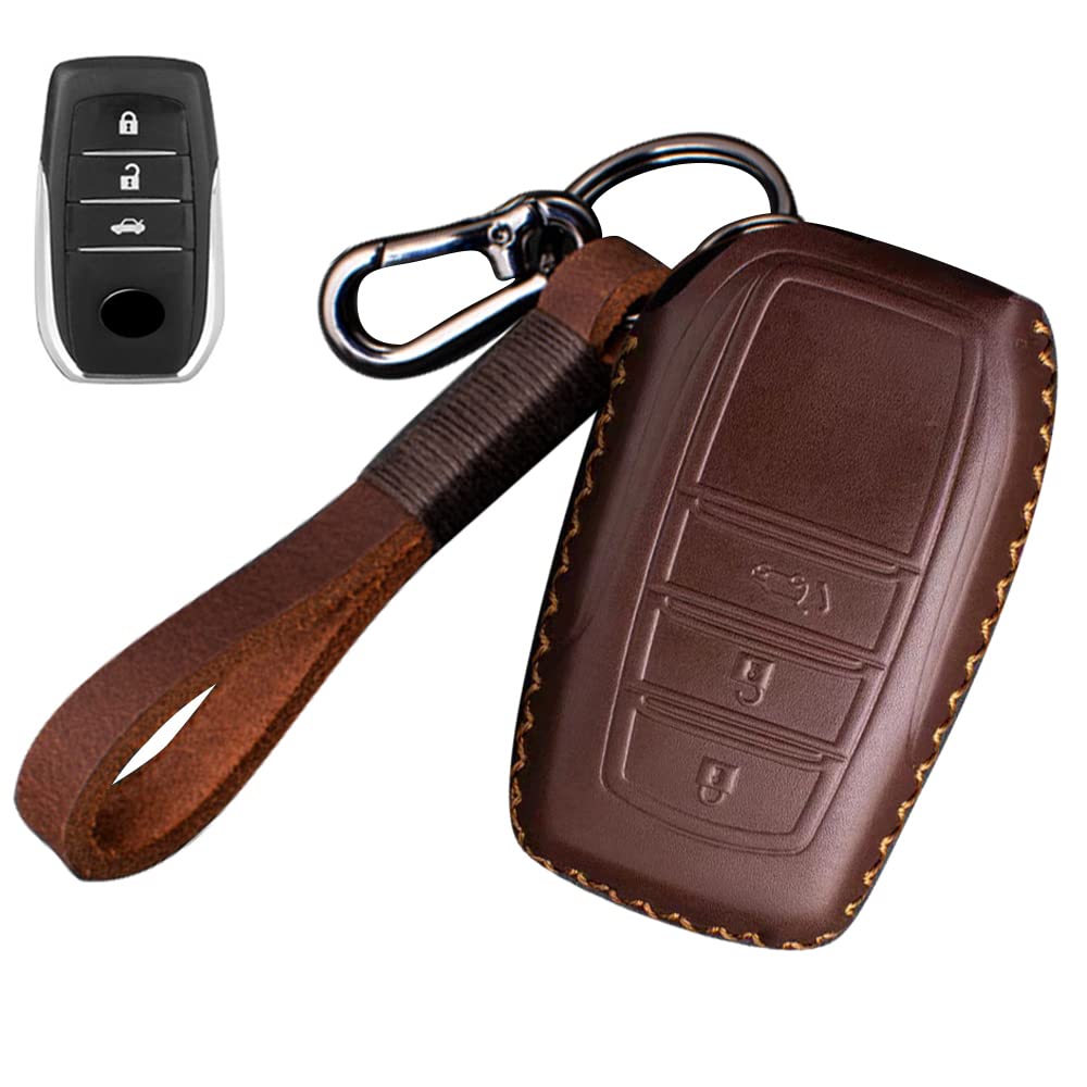 

Чехол для смарт-ключа для ключа Мягкий к 3 Специально разработан для ключа Подходит для Toyota New Mark Желтый чехол для ключа Toyota, Чехол, Кожаный, Сенсорный, Кнопки,