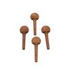 4pcs/set 4/4 Size Violin Fiddle Tuning Peg Set Wooden Replacement Violin Parts & Accessories
