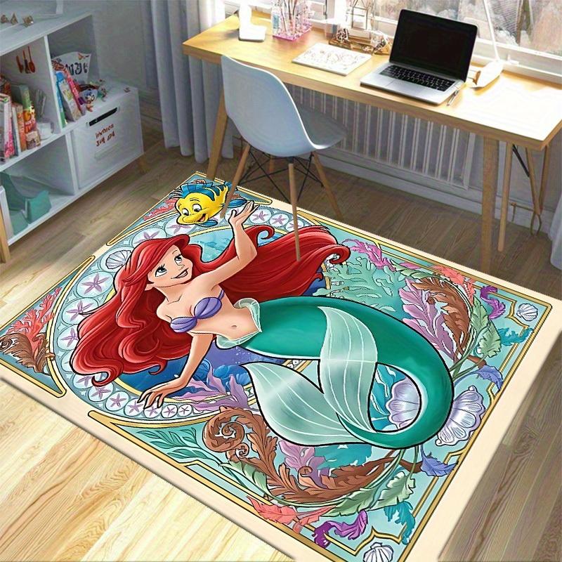 1pc, "Home Decor Rug | Office Carpet | Chair Pad | Outdoor Mat | Gift Idea - The Little Mermaid Inspired Design"P020