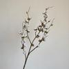 Zen Style Chinese Decor: Four-Pronged Plum Blossom Simulation - Cherry Blossom Wax Plum Faux Flowers for Home and Hotel Arrangements