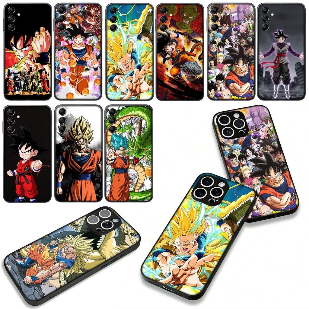 Cover for Huawei P30 P20 P10 Mate 10 20 Pro Lite Y9A Y8S P Smart Y7 Y9 Prime Coque Phone Case DBZ Dragons Gokus Balls Anime