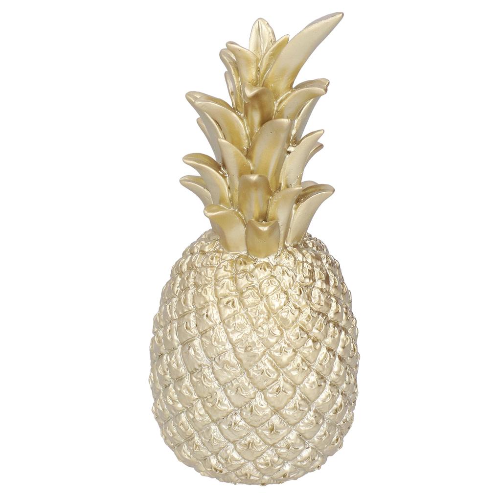 Kunstharz Ananas Dekoration Haushalt Dekorative Ananas Nordische Heim Schreibtischdeko DekorationGold, Mittel