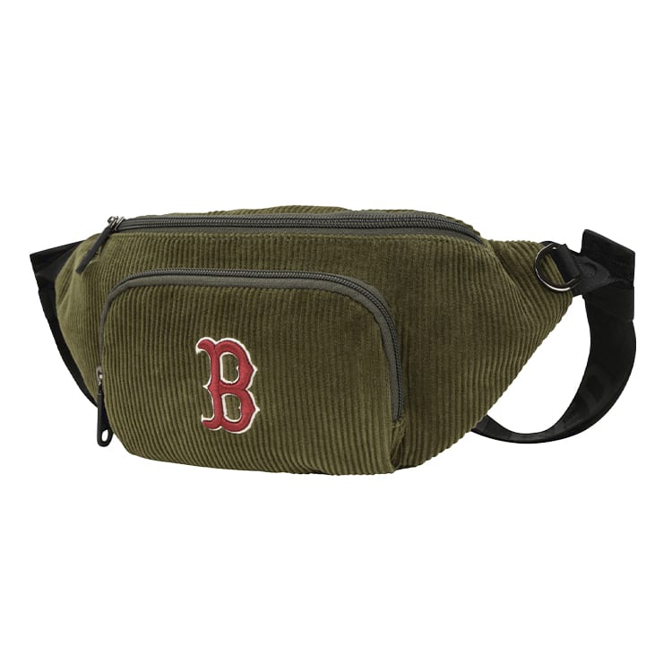 MLB Boston Red Sox Boston Corduroy Fanny Pack Regular Unisex Green 32BGCB011-43K