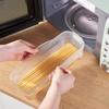 With Cover Noodle Spaghetti Container Portable Spaghetti Box  for Kitchen Accessories