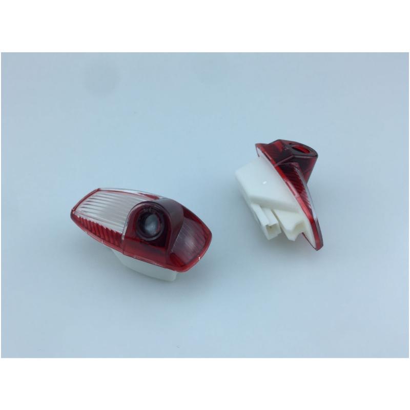 High Clear No Fade for Cayenne Macan 911 718 LED Car Door Courtesy Laser Logo Projector Puddle Lamp Ghost Shadow Welcome