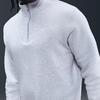 Nike Sportswear Club Men's 1 / 2-Zip Fleece Top (Unisex) Sweatshirts 21893874 | Birch Heather / White