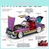 Legierung Automodell Mercedes 300sl Vintage Spielzeug mit Schwungradsteuerung für Kinder