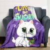 1pc Super Kitties Adventures1 Blanket, Gift, for Men and Women, Soft Blanket, Good for Sofa Bed Couch Travel, Lightweight Flannel Blanket