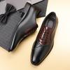 Men's Dress Shoes Business Oxfords Patent Leather Dress Shoes Classic Loafers Formal Derby Shoes For Men