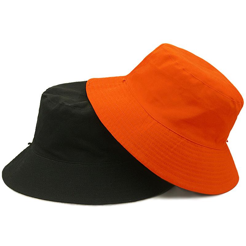 Big Head Circumference Bucket Hat Male Large Size Casual Double-sided Wearing Maple Leaf Large Sun Hat