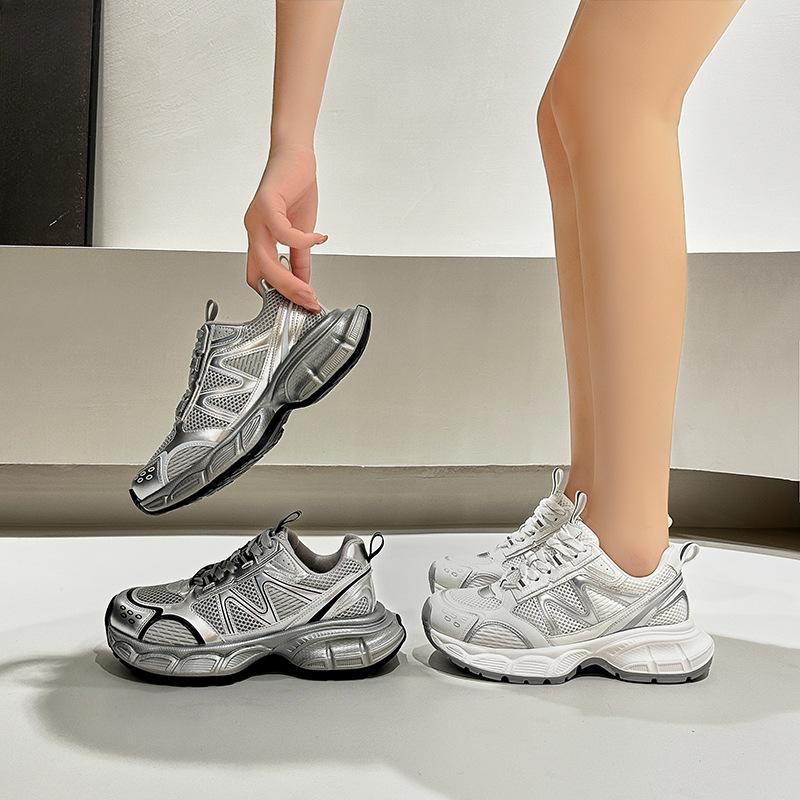 New Dad Shoes for Women's Sporty and Casual Single Shoes