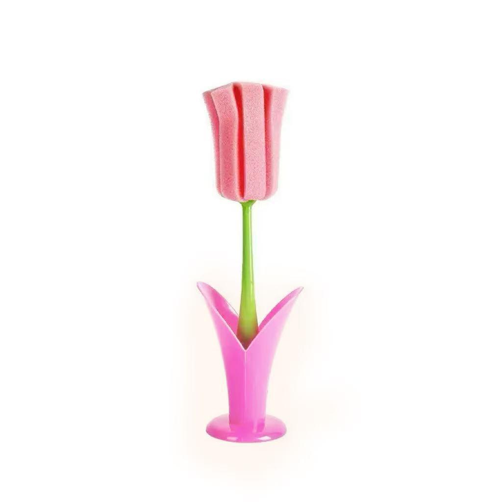 Tulip Detachable Cup Cleaning Brush with Replacement Sponge Head