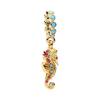 Sparking Gold Plated Charm Beads Dangle Original Snake Fit Copper Bracelet Necklace Beads For Diy Jewelry Women Gift