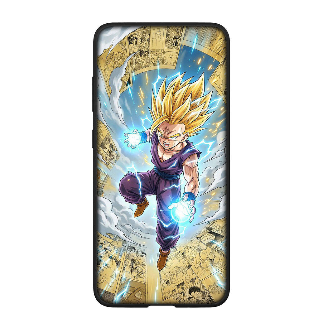 Phone Case for iPhone 17 15 16 Plus Redmi Note 14 12 11 13 Pro Max Huawei P30 P20 Lite OPPO A60 A80 A38 A54 Comics Dragon Son Gohan Gokus Ball Cover