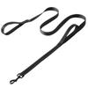 Reflective Dual-Handle Shock-Absorbing Dog Leash for Large & Medium Dogs