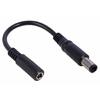 Laptop Power Charging Connector Cable 90W DC4.5x3.0 Female to Male Converter