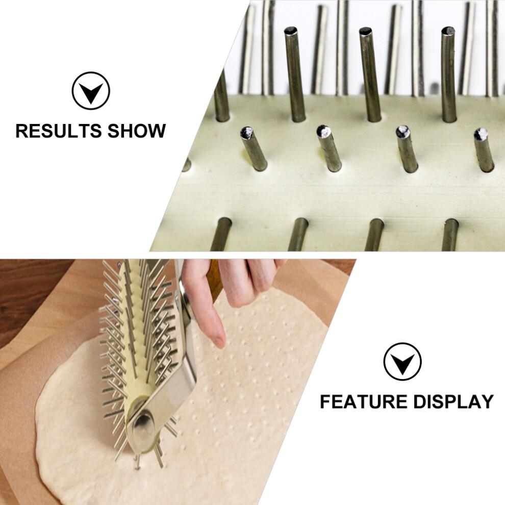 Docker Rollers Pizza Rolling Pin Perforator 19.7x13.3x7cm