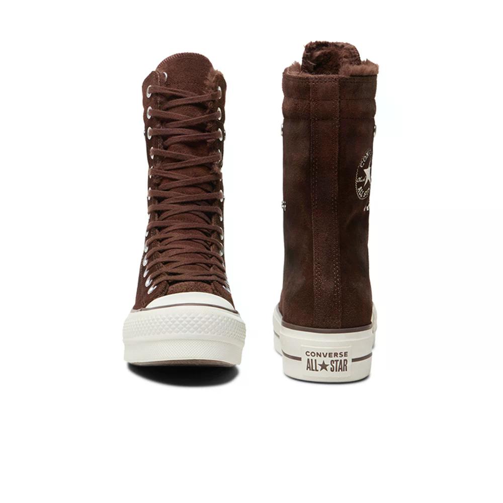 Converse  All Star Fold Over Lift Hi Totally Fudged Women Sneakers Brown A15230C