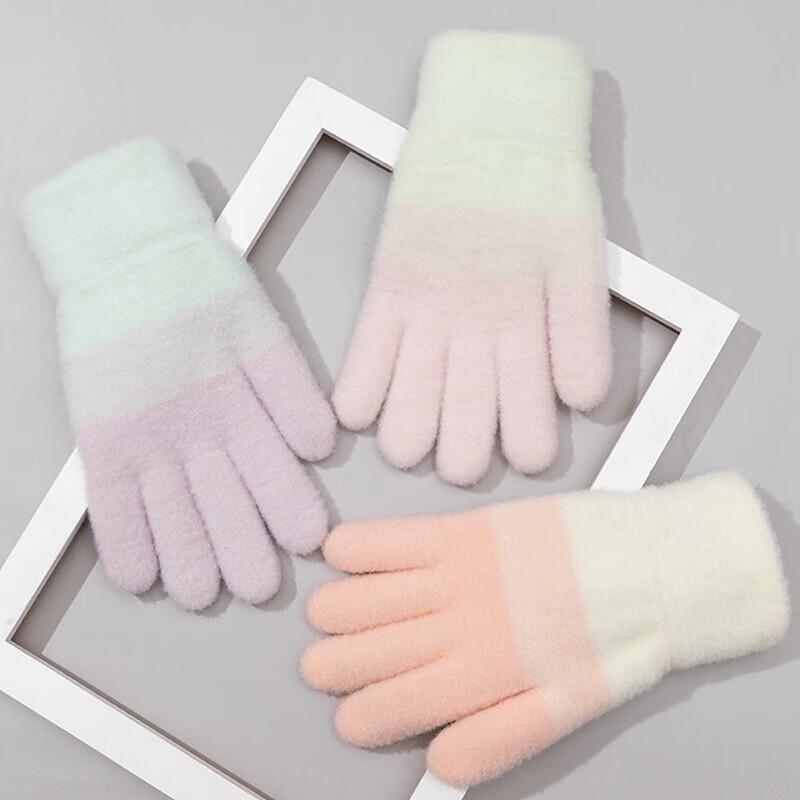 LCsanyp Gradient Fingerless Touchscreen Cycling Gloves (4-Pair Pack)