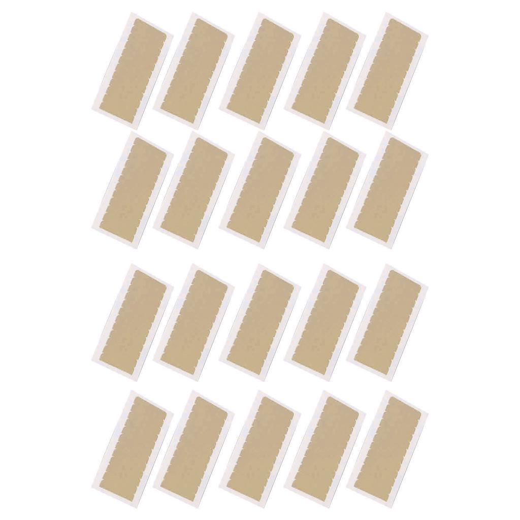 240pcs Hair Extension Tape Double Sided Extension Tapes Tabs Water Resistant Replacement Wig Tapes for Home Hair Salon 0.31x1.57in