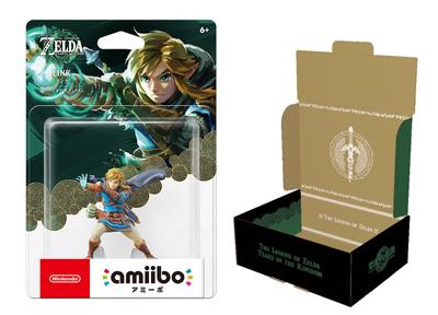 I original frakt amiibo-lenke til Legend of Zelda [Leveret boks] [Tears Kingdom] (Serien)