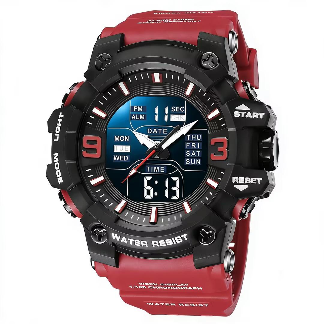 Men S Watch Multifunctional Sports Waterproof Electronic Watch Student Watch