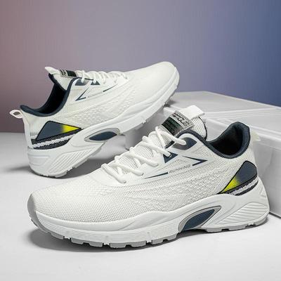 Men's Casual Shoes Four Seasons Breathable Mesh Running Shoes Comfortable Soft Walking Shoes Teenagers Popular Non-slip Sneakers