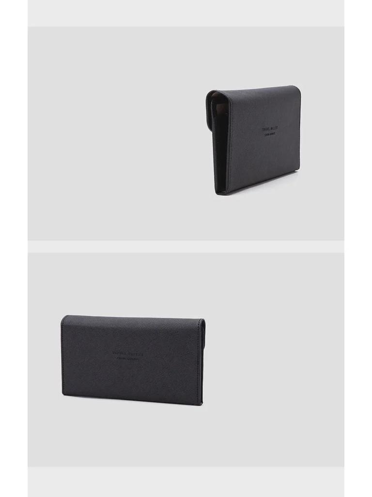 Suport triplu pentru pașaport și act de identitate RFID Xiangyin - Portofel nou, la mare căutare pentru călătorii