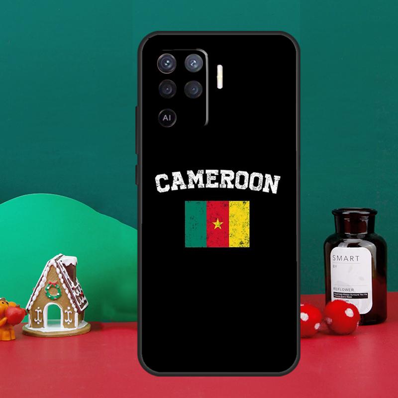 Republic of Cameroon Flag Case For Oppo A40 A60 A80 A6 A5 Pro A15 A16 A17 A57 A94 A74 A54 A76 A96 A18 A38 A58 A78 A98