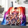 Stranger Eleven Upside Down Flannel Blanket, Soft Polyester, Modern Design, All-Season for Camping, Travel, Gifts for Holidays or Birthdays